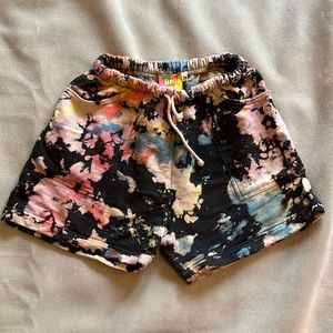 Big bud press rainbow magic waters sweat shorts medium